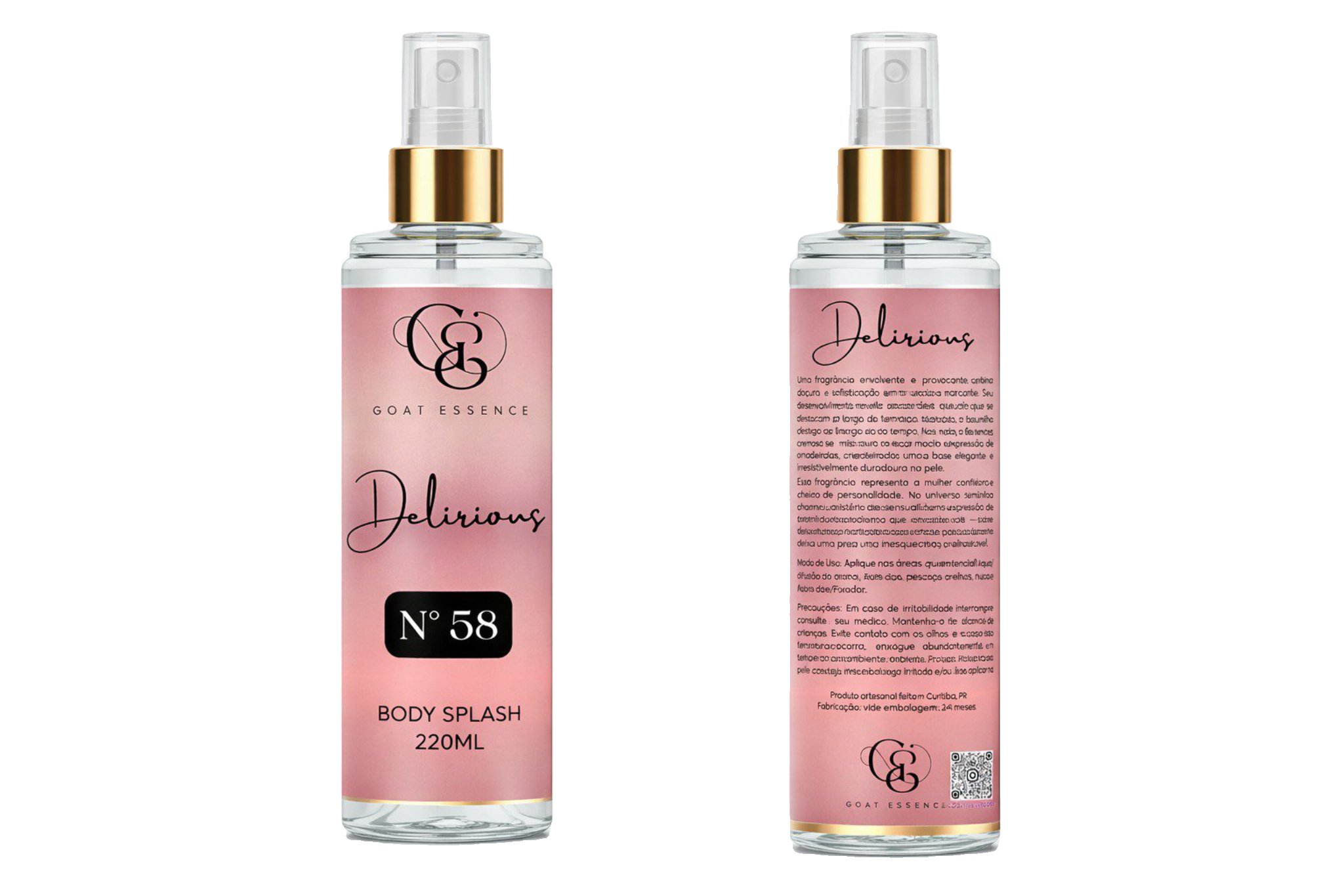 Body Splash Delirious 220ml n. 58